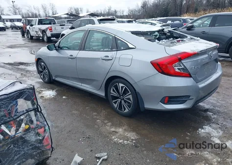 2018 Honda Civic Ex-L from USA, damaged, VIN 2HGFC1F72JH641306